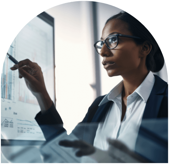 black-woman-on-glasses staring-at-something