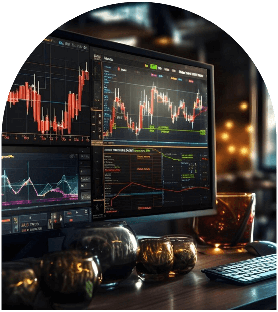 arc-like-image-view-of-charts-on-multiple-monitors